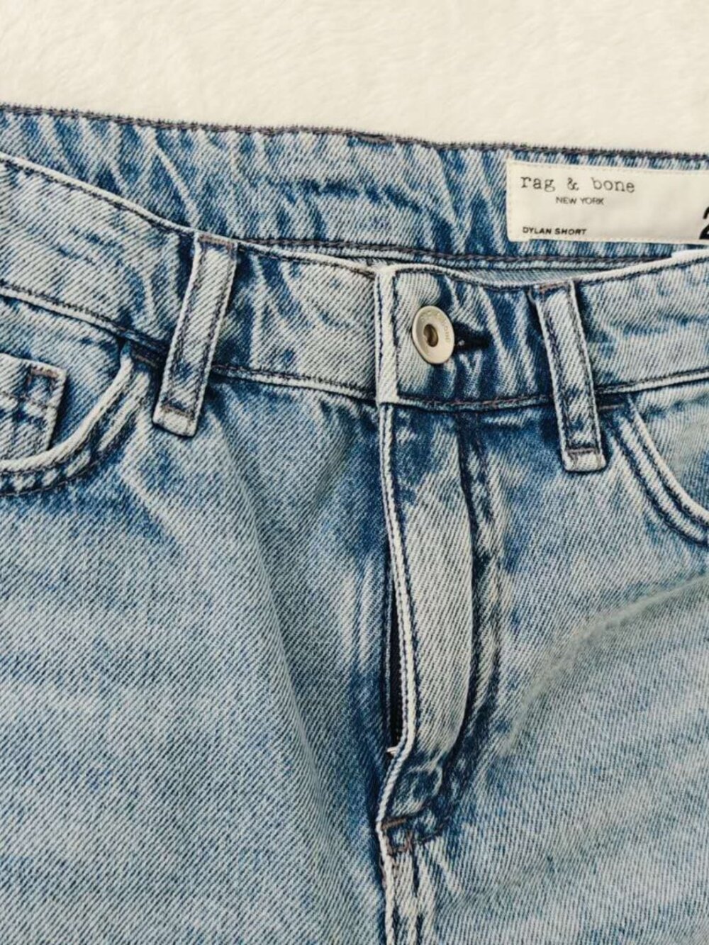 NWT rag & bone dylan denim shorts - Picture 6 of 6